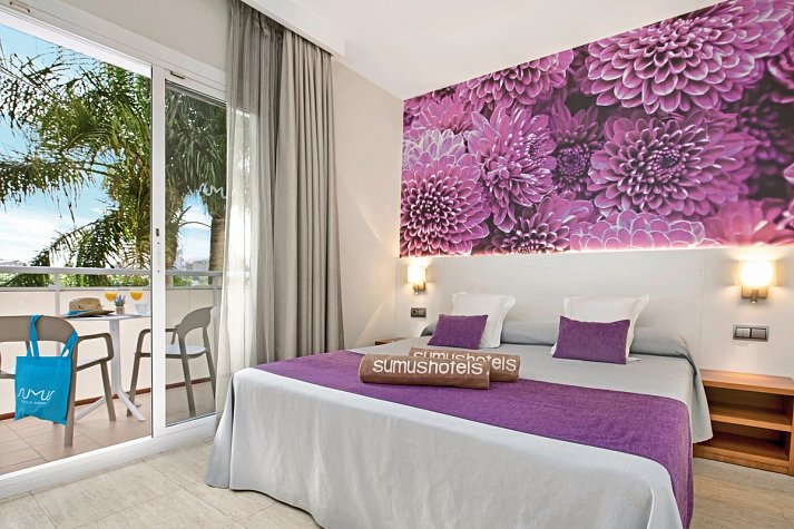 Sumus Hotel Monteplaya - Wohnbeispiel Doppelzimmer (Zimmercodierung DB2)
