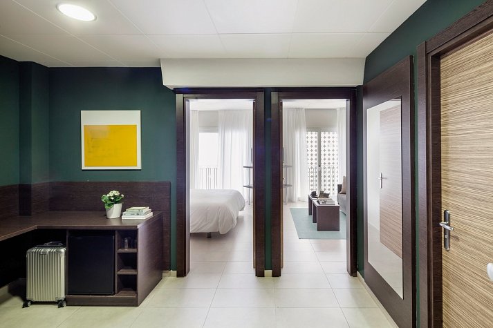 AQUA Hotel Bertran Park - Wohnbeispiel Juniorsuite (Zimmercodierung JB1)