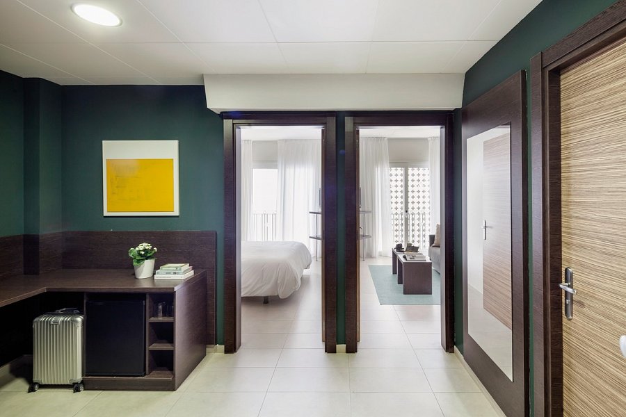 AQUA Hotel Bertran Park - Wohnbeispiel Juniorsuite (Zimmercodierung JB1)