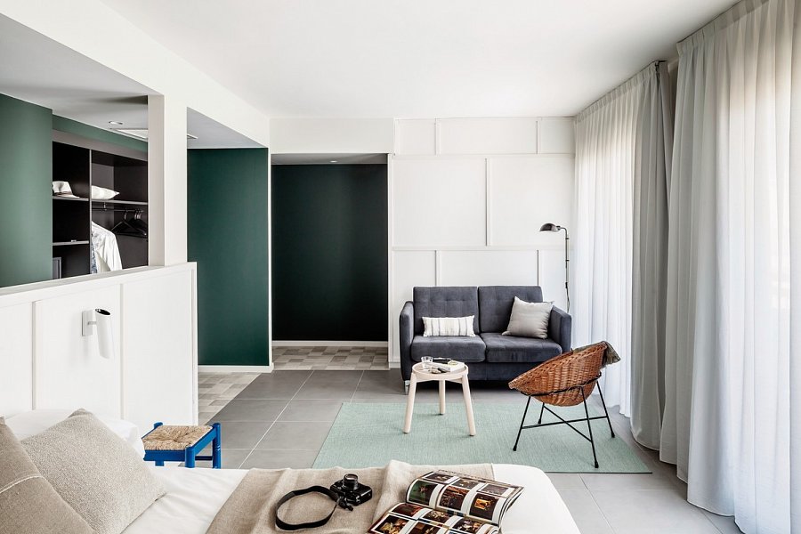 AQUA Hotel Bertran Park - Wohnbeispiel Juniorsuite Premium (Zimmercodierung JM1)