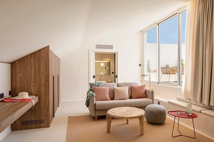 Atzavara Hotel & Spa - Wohnbsp. Suite Privatpool Meerblick Typ Penthouse (Zimmercodierung W1R)