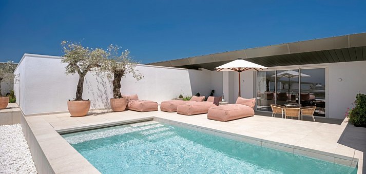 Atzavara Hotel & Spa - Wohnbsp. Suite Privatpool Meerblick Typ Penthouse (Zimmercodierung W1R)