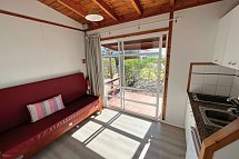 Camping Resort Els Pins - Wohnbeispiel Bungalow Comfort (Zimmercodierungen CB2 & CB3)
