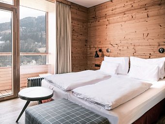 Falkensteiner Hotel Schladming - Wohnbeispiel Doppelzimmer Superior (Zimmercodierung DS1)