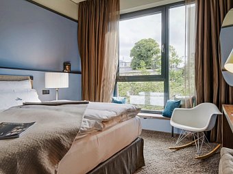 The George Hotel Hamburg - Wohnbeispiel Doppelzimmer George S (Zimmercodierung DG1)