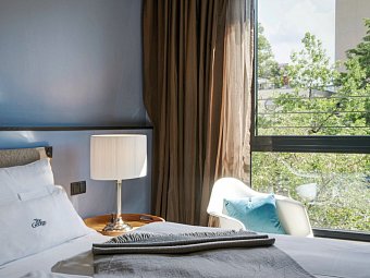 The George Hotel Hamburg - Wohnbeispiel Doppelzimmer George S (Zimmercodierung DG1)