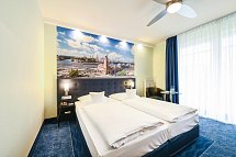 Hotel Hanseport Hamburg - Wohnbeispiel Doppelzimmer Standard (Zimmercodierung DG1)