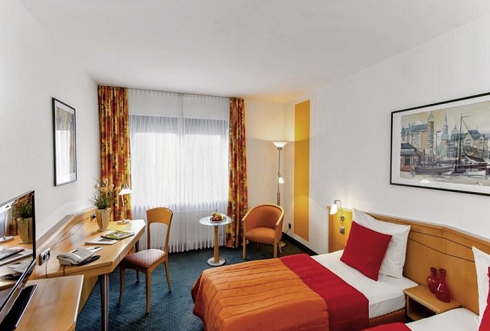 Hotel Panorama Billstedt - Wohnbeispiel Doppelzimmer Standard (Zimmercodierungen DG1 & DC2)