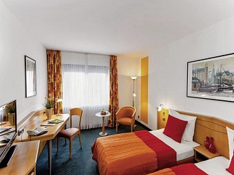 Hotel Panorama Billstedt - Wohnbeispiel Doppelzimmer Standard (Zimmercodierungen DG1 & DC2)