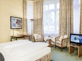 Hotel Vorbach - Wohnbeispiel Doppelzimmer Standard (Zimmercodierung DG1)