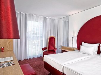 ARCOTEL Rubin Hamburg - Wohnbeispiel Doppelzimmer Komfort (Zimmercodierung DF1)