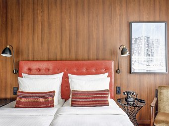 AMERON Hamburg Hotel Speicherstadt - Wohnbeispiel Doppelzimmer Standard (Zimmercodierung DG1)