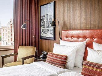 AMERON Hamburg Hotel Speicherstadt - Wohnbeispiel Doppelzimmer Komfort (Zimmercodierung DF1)