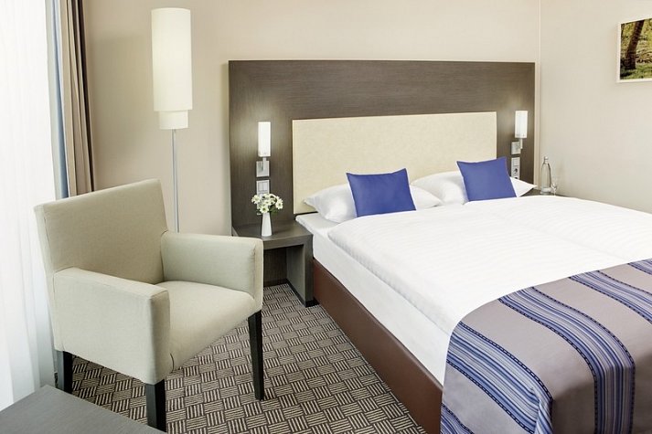 IntercityHotel Hamburg Dammtor-Messe - Wohnbeispiel Doppelzimmer Standard (Zimmercodierungen DG1 & DC1)