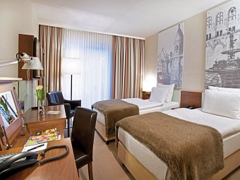 Lindner Hotel Hamburg Am Michel - Wohnbeispiel Doppelzimmer (Zimmercodierung DB1)