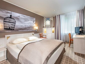 Park Hotel Hamburg Arena - Wohnbeispiel Doppelzimmer Standard (Zimmercodierung DG1)