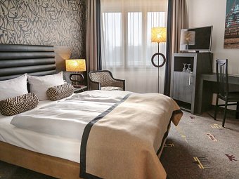 Park Hotel am Berliner Tor - Wohnbeispiel Doppelzimmer Standard (Zimmercodierung DG1)