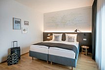 JUFA Hotel Hamburg HafenCity - Wohnbeispiel Doppelzimmer (Zimmercodierung DB1)