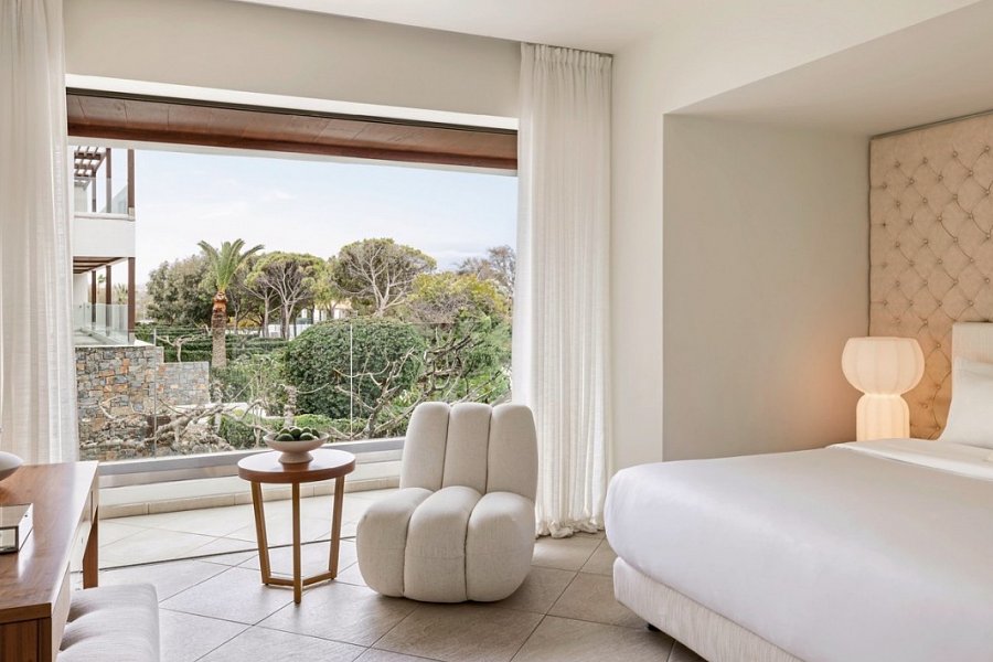 Amirandes A Grecotel Resort To Live - Wohnbeispiel Doppelzimmer Superior Gartenblick (Zimmercodierung DSG)