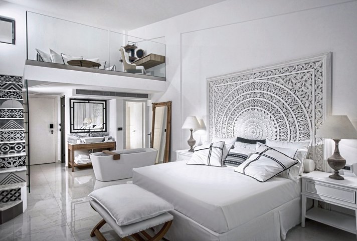 Abaton Island Resort & Spa - Wohnbeispiel Loft Deluxe Sea View (Zimmercodierung DD3)