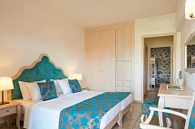 Creta Beach - Wohnbeispiel Familienzimmer Gartenblick (Zimmercodierung F1G)