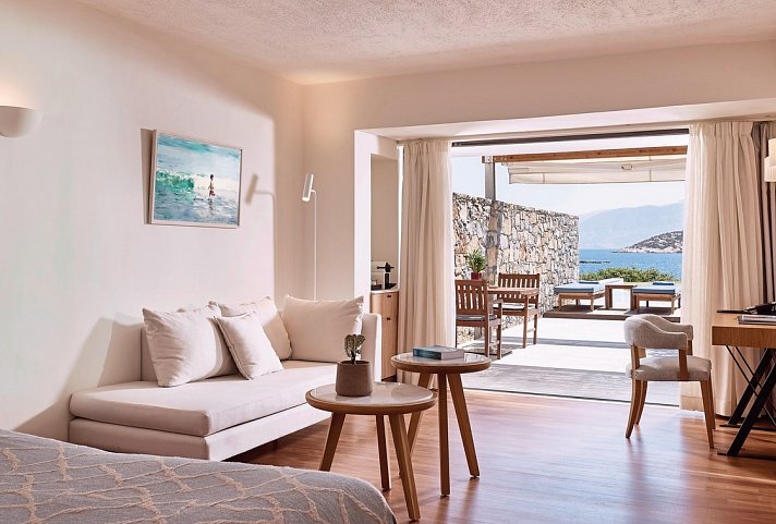 St. Nicolas Bay Resort Hotel & Villas - Wohnbeispiel Studio Meerblick (Zimmercodierung S1M)