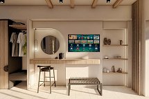 Coriva Beach - Wohnbeispiel Bungalow Gartbenblick (Zimmercodierung BBG)