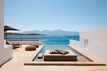 Minos Beach Art - Wohnbeispiel Villa 2 Schlafz. Meerblick Privatpool (Zimmercodierung V1R)