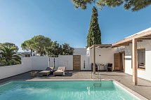 Minos Beach Art - Wohnbeispiel Villa 1 Schlafz. Meerblick Privatpool (Zimmercodierung VBR)