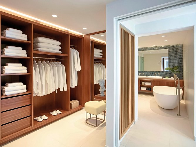 Grecotel LUX ME White - Wohnbeispiel Villa White Privat Pool Meeresfront (Zimmercodierung VBR)