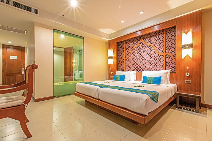 Rawai Palm Beach Resort - Wohnbeispiel Superior Pool View (Zimmercodierung USP)