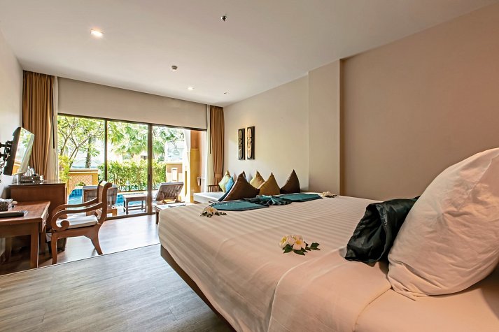 Rawai Palm Beach Resort - Wohnbeispiel Deluxe Pool Access (Zimmercodierung UDQ)
