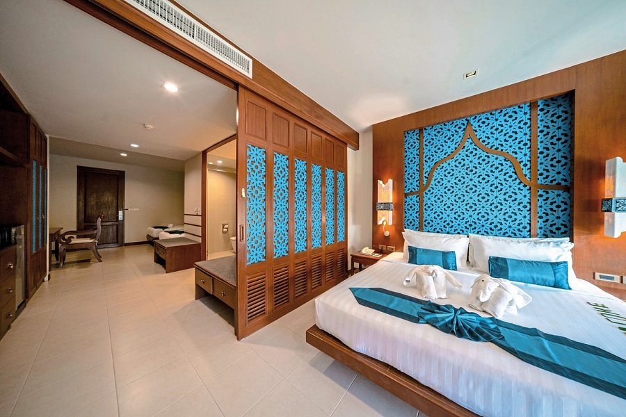 Rawai Palm Beach Resort - Wohnbeispiel Deluxe Family (Zimmercodierung FD1)