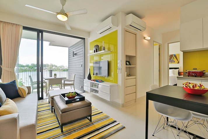 Cassia Phuket - Wohnbeispiel 2 Bedroom Water (Zimmercodierung WS2)