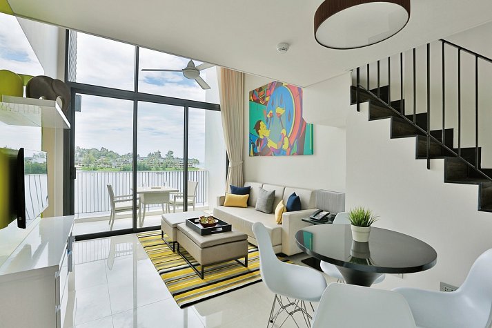 Cassia Phuket - Wohnbeispiel 2 Bedroom Loft Water (Zimmercodierung WM2)