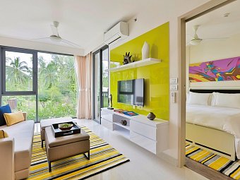Cassia Phuket - Wohnbeispiel 1 Bedroom Suite (Zimmercodierung WB1)
