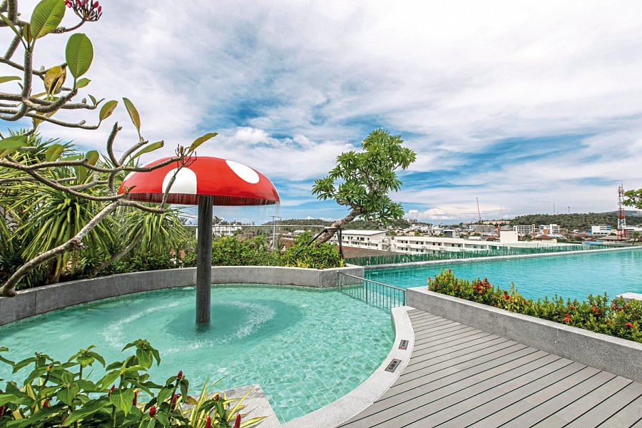 Kata Palm Resort - Kid´s Pool (Rooftop)