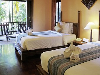 Khao Lak Palm Beach Resort - Wohnbeispiel Deluxe Mountain View (Zimmercodierung UD1)