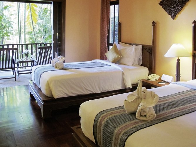 Khao Lak Palm Beach Resort - Wohnbeispiel Deluxe Mountain View (Zimmercodierung UD1)