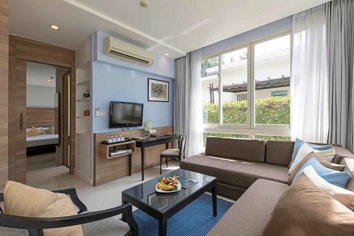 Kantary Beach Hotel - Villas & Suites Khao Lak - Wohnbeispiel Beach Front Villa (Zimmercodierung VBO)