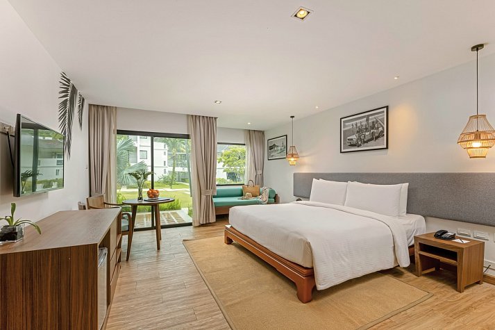 Outrigger Khao Lak Beach Resort - Wohnbeispiel Deluxe Garden Terrace (Zimmercodierung UD2)