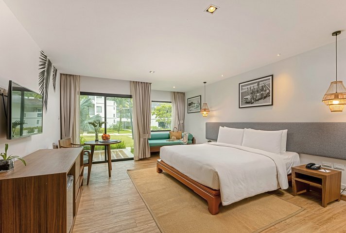 Outrigger Khao Lak Beach Resort - Wohnbeispiel Deluxe Garden Terrace (Zimmercodierung UD2)