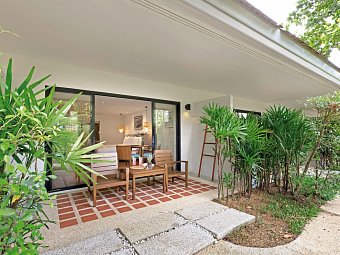Outrigger Khao Lak Beach Resort - Wohnbeispiel Deluxe Garden Terrace (Zimmercodierung UD2)