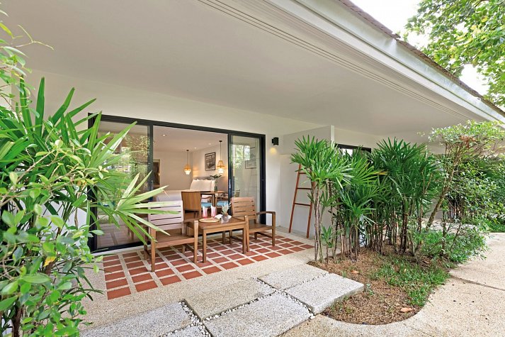 Outrigger Khao Lak Beach Resort - Wohnbeispiel Deluxe Garden Terrace (Zimmercodierung UD2)