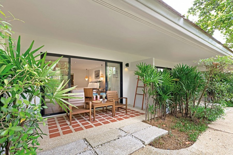 Outrigger Khao Lak Beach Resort - Wohnbeispiel Deluxe Garden Terrace (Zimmercodierung UD2)