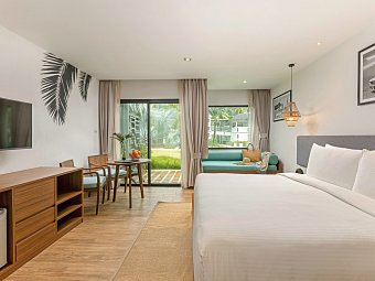 Outrigger Khao Lak Beach Resort - Wohnbeispiel Deluxe Garden Terrace (Zimmercodierung UD2)