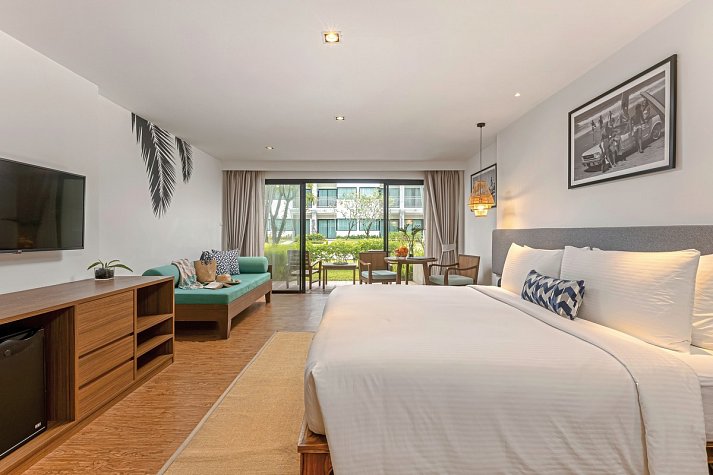 Outrigger Khao Lak Beach Resort - Wohnbeispiel Premier Garden Terrace (Zimmercodierung UM2)