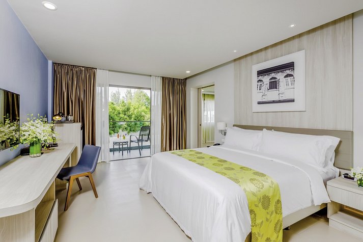 X10 Khaolak Resort - Wohnbeispiel Kid Suite Beach Wing (Zimmercodierung WI2)