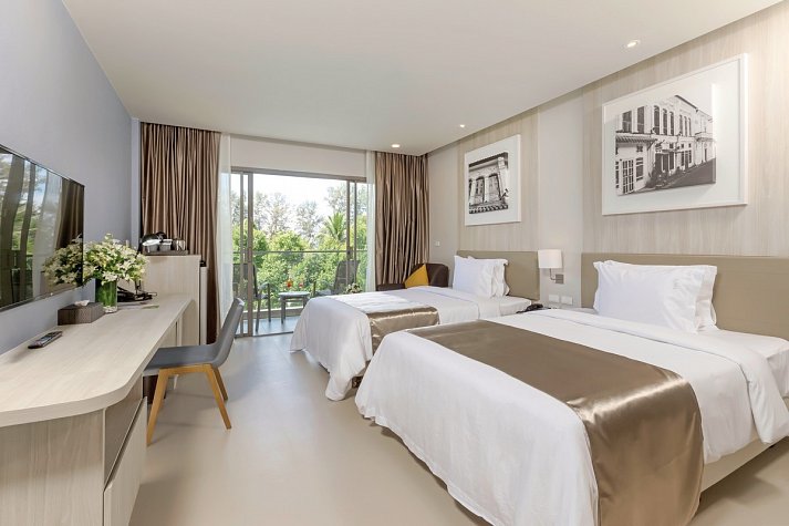 X10 Khaolak Resort - Wohnbeispiel Deluxe Beach Wing (Zimmercodierung UD1)
