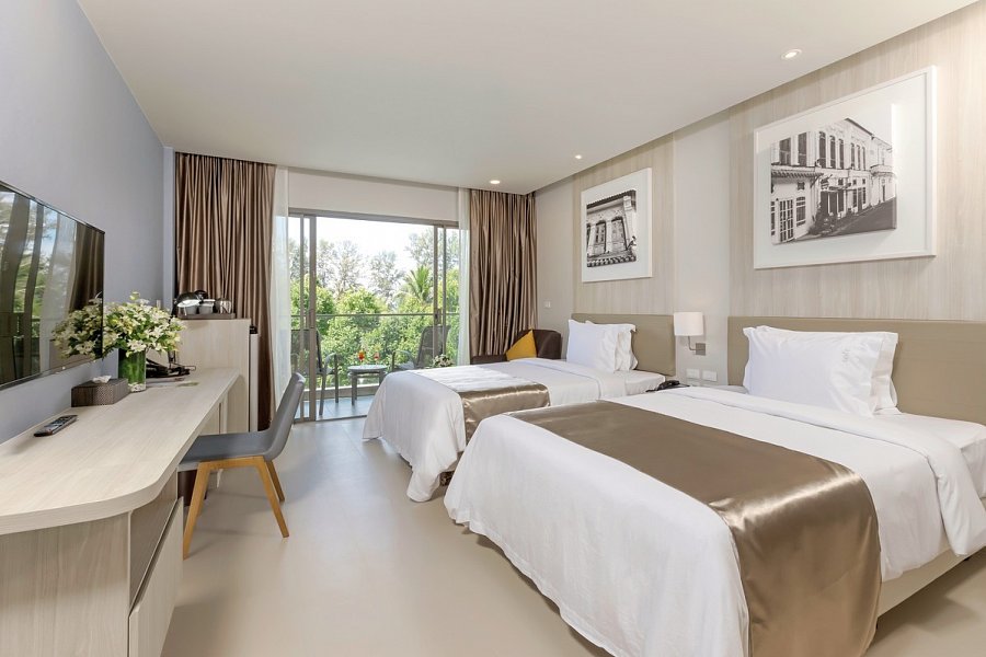 X10 Khaolak Resort - Wohnbeispiel Deluxe Beach Wing (Zimmercodierung UD1)